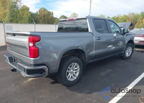 2022 Chevrolet Silverado 1500 Ltd 4Wd Short Bed Lt из США, поврежденный, VIN 3GCUYDED2NG129356